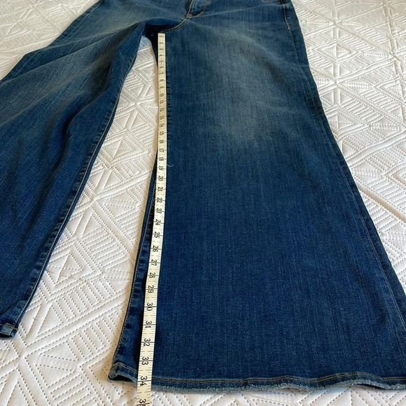 FRAME Le Palazzo High Rise Wide Leg Jeans In Orlena Size 33 - Picture 9 of 14